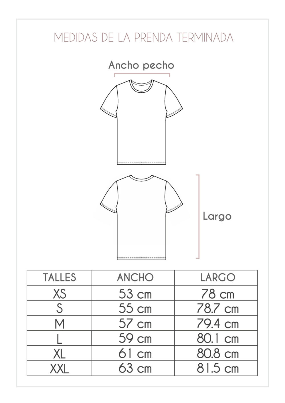 Molde remera hombre - Imagen 3
