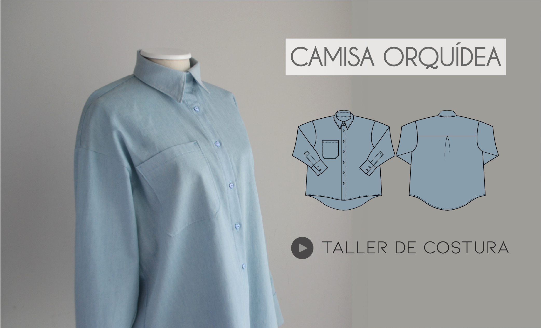 Taller camisa Orquídea