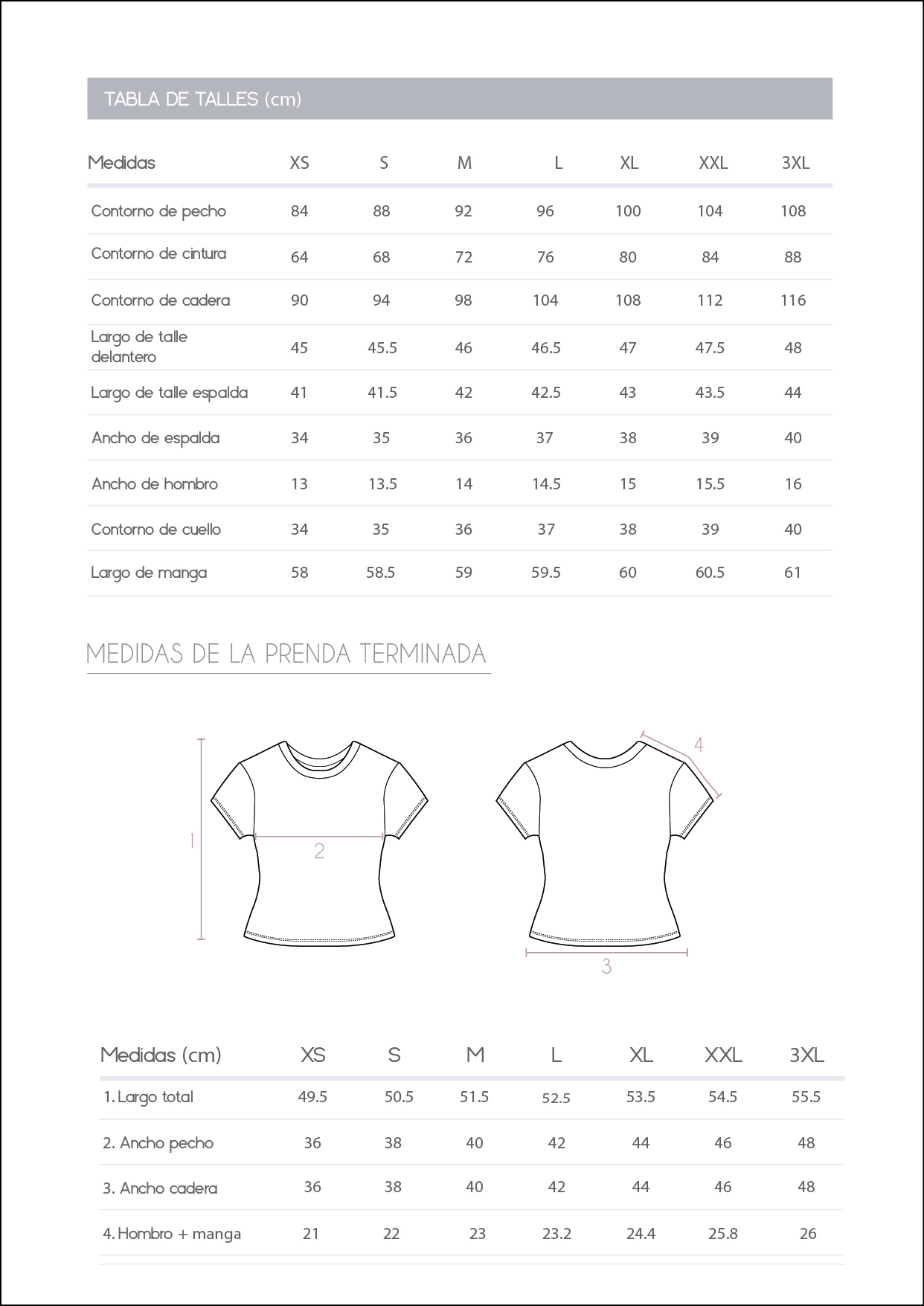 Pack de moldes - baby tee: remera y top - Imagen 9