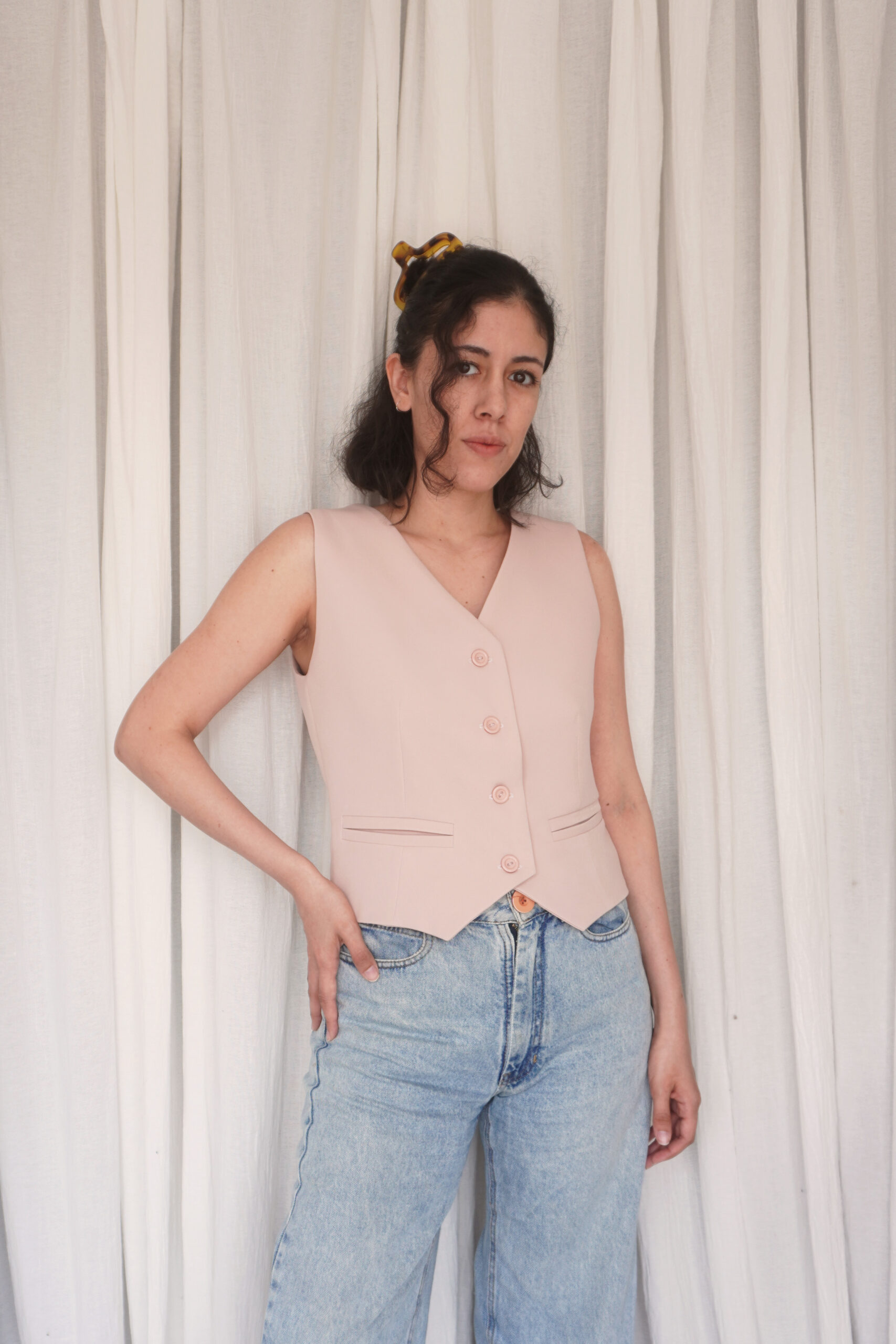 Chaleco sastre Abril - molde y guía de costura - Imagen 2