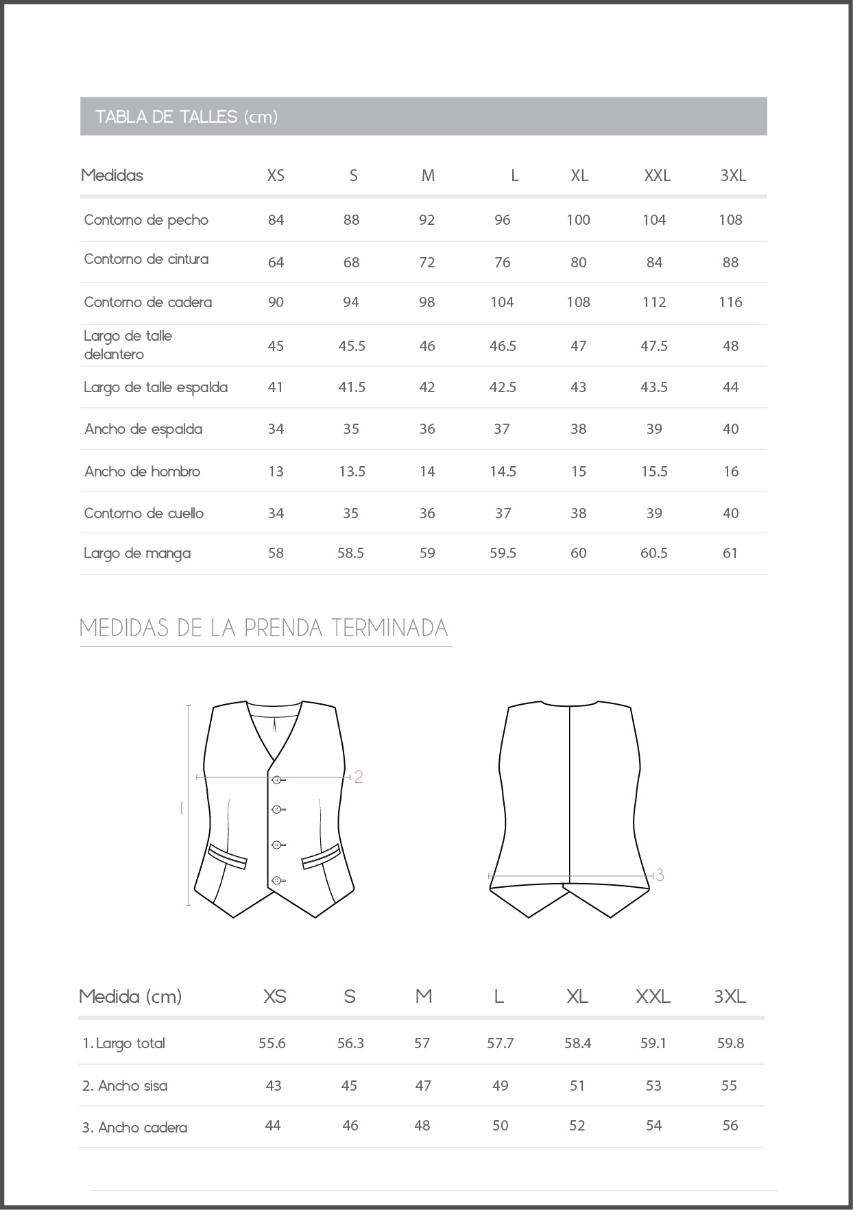 Chaleco sastre Abril - molde y guía de costura - Imagen 8