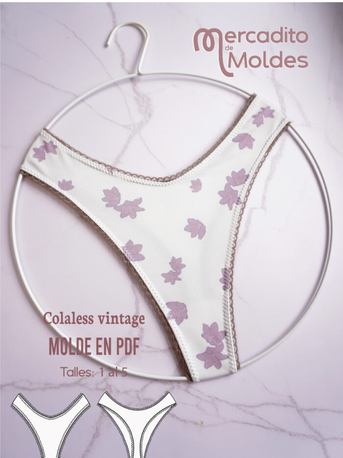 Molde colaless vintage