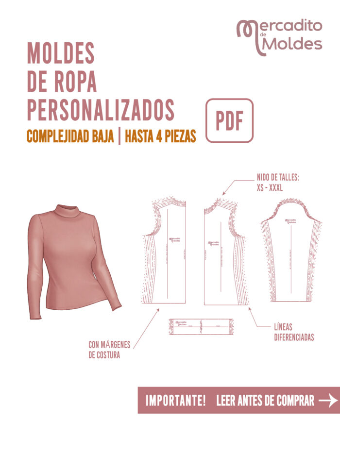 Moldes personalizados – COMPLEJIDAD BAJA – (leer descripción)